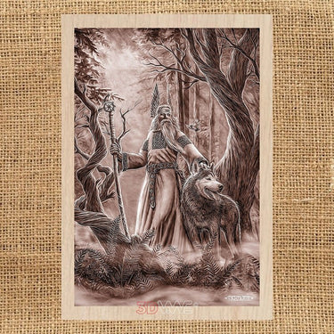 ODIN pyroprinter and laser-ready file 3DWave.us